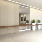 Painel Ripado de Madeira MDF 2,70m x 1,2cm x 3,4cm Marfim Adriático Moldurama