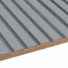 Painel Ripado de Madeira MDF 2,70m x 1,2cm x 3,4cm Nanquim Moldurama