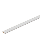 Painel Ripado de Madeira MDF 2,70m x 1,2cm x 3,4cm Titanium Moldurama