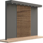 Painel Ripado Metálico - Kit Infinity Wall Lystra 12pçs - Cor