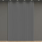 Painel Ripado Metálico - Kit Infinity Wall Lystra 12pçs - Cor