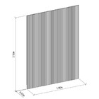 Painel Ripado Modular 1,80m Linea Brasil