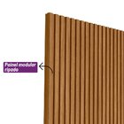 Painel Ripado Modular 2,50x1,80cm (4,50m²) Nature Fosco