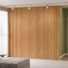 Painel Ripado Modular 2,50x2,58cm (6,45m²) Nature Fosco