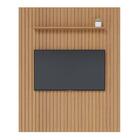 Painel Ripado Niagara 1956mm Para Tv De 82" Freijo - Colibri