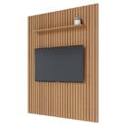 Painel Ripado Niagara 1956mm Para Tv De 82" Freijo - Colibri