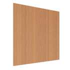 Painel Ripado Niagara 2500mm Para Tv De 82" Freijo - Colibri