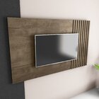 Painel Ripado Para Tv 60 Polegadas 90cmx160cm Luara Canela