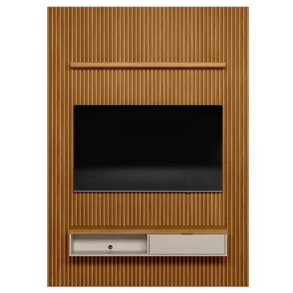 Painel Ripado Para Tv 75 Pol. Com Bancada 180cm Prime Plus L0