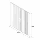 Painel Ripado Para Tv Até 42 Polegadas East Naturale