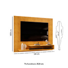 Painel Ripado Para Tv Até 50 Polegadas Com Nichos Nando Cedro