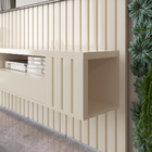 Painel Ripado Para Tv Até 55 Polegadas Intense Com Nicho 135cm