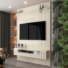 Painel Ripado Para Tv Até 55 Polegadas Intense Com Nicho 135cm