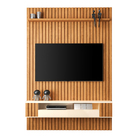 Painel Ripado Para Tv Até 55 Polegadas Intense Com Nicho 135cm