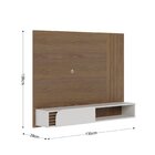 Painel Ripado Para Tv Até 55 Polegadas Suspenso 1 Porta Jurer