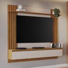 Painel Ripado Para Tv Até 65 Polegadas 165,6cmx160,6cm Off Wh