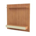 Painel Ripado Para Tv Até 65 Polegadas 2 Gavetas 178cm Pradel