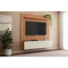 Painel Ripado Para Tv Até 65 Polegadas 2 Portas Basculante 17