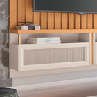 Painel Ripado Para Tv Até 70 Polegadas 2 Portas Átrio Hb Móve