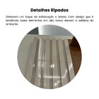 Painel Ripado Para Tv Até 75 Polegadas 137,5cmx200cm 3 Gaveta