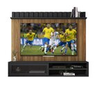 Painel Ripado Para Tv Até 75 Polegadas 1 Porta 2 Nichos 1 Pra