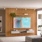 Painel Ripado Para Tv Até 75 Polegadas 3.0 Com Nicho E Pratel