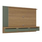 Painel Ripado Para Tv Até 75 Polegadas 3 Gavetas 2m Presence