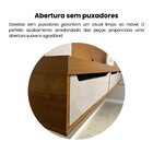 Painel Ripado Para Tv Até 75 Polegadas 3 Gavetas 2m Presence