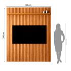 Painel Ripado Para Tv Até 75 Polegadas Intense 180cm