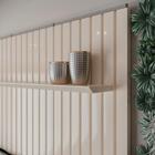 Painel Ripado Para Tv Até 75 Polegadas Intense Com Nicho 180cm