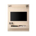 Painel Ripado Para Tv Até 75 Polegadas Intense Com Nicho 180cm