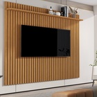 Painel Ripado Para Tv Até 75 Polegadas Venus 1.8 X 1.8 Nature