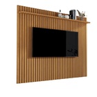 Painel Ripado Para Tv Até 75 Polegadas Venus 1.8 X 1.8 Nature