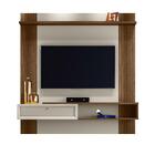 Painel Ripado Para Tv Linea Brasil Pitanga Freijó E Off White