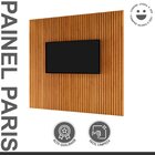 Painel Ripado Paris 138cm X 250cm Sem Led E Sem Prateleira Na