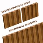 Painel Ripado Placa 300 Cm X 250 Cm Mdf E Mdp Nature Linea Br
