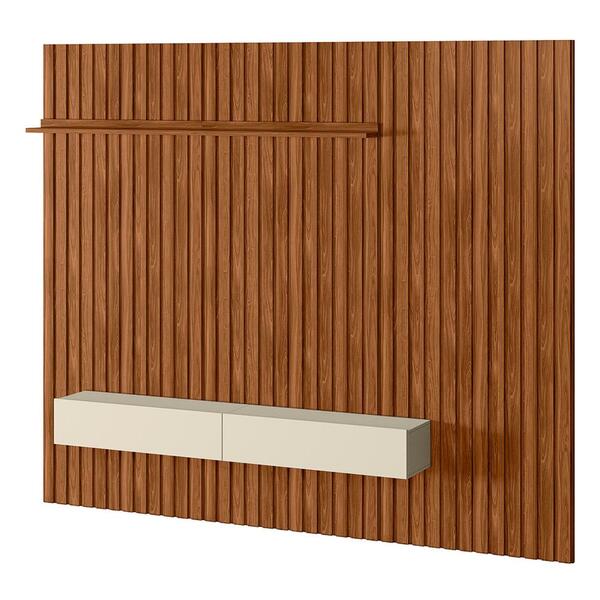 Painel Ripado Placa Tv 80 Projetta 218x300 Mbl