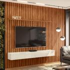 Painel Ripado Placa Tv 80 Projetta 218x300 Mbl