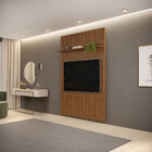 Painel Ripado Pratic Dj Para Tv