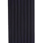 Painel Ripado Preto 2750 X 455 X 15mm - Caixa Com 4 Painéis T