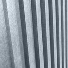 Painel Ripado Prime Madeira Pvc Cambará Cinza Wave 2 9m X 16cm