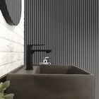 Painel Ripado Prime Madeira Pvc Cinza Fosco 2 9m X 16cm