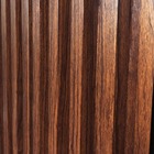 Painel Ripado Prime Madeira Pvc Jacarandá 2,9m X 16cm