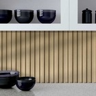 Painel Ripado Prime Madeira Pvc Maranta Cerrado 2,9m X 16cm