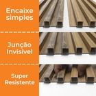 Painel Ripado Prime Madeira Pvc Teca Oriental 2,9m X 16cm