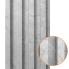 Painel Ripado Prime Madeira Pvc Travertino Cinza 2,9m X 16cm