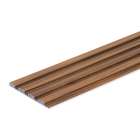 Painel Ripado PVC 20x280cm Peroba Macheto 2 peças