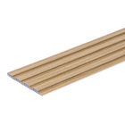 Painel Ripado PVC 20x280cm Tauari Macheto 2 peças