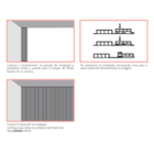 Painel Ripado Pvc 3d Relevo Barra 2,70x0,25 Creme Plasbil