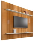 Painel Ripado Roma Cinamomo/off White - Rv Móveis